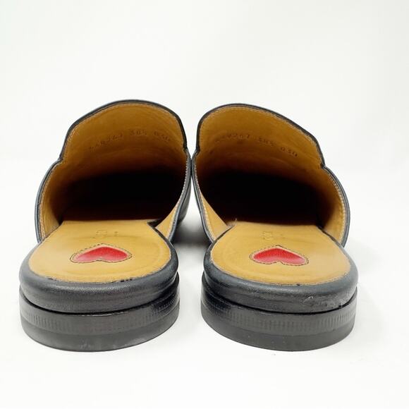 Gucci Princetown Flower Embroidered Loafers Mules 38.5 - Picture 5 of 10